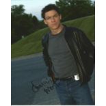 Dominic West 10x8 signed 3/4 length portrait colour photo seen pictured from the TV series The Wire,