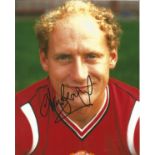 Alan Brazil Signed Manchester United 8x10 football photo. Good Condition. All autographs are genuine