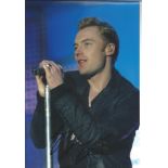 Music Ronan Keating 12x8 signed colour photo, Ronan Patrick John Keating (born 3 March 1977) is an