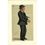 Nava vanity fair print collection, 1876-1877, The Vice-commodore and Alleno, Vanity Fair print,