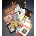 Music collection 16 items includes signed cd sleeves, albums, photos, T shirt and programmes and