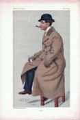 Phil 21/2/1895, Subject Phil May, Vanity Fair print, These prints were issued by the Vanity Fair