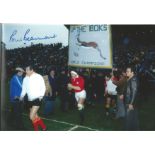 Bill Beaumont Rugby Autographed 12 X 8 Photo, A Superb Image Depicting The British & Irish Lions