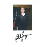 Patrick Swayze signed 7 x 4 inch colour photo with white border. Good Condition. All autographs