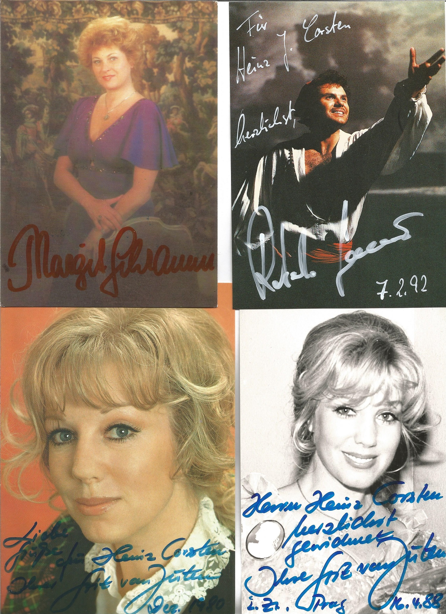 Classical Music collection of photos signed mainly 6 x 4 inch 20+ including Annelise Rothenberger, - Image 2 of 2