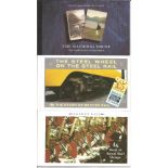 Six Mint GB Stamp Prestige booklets, National Trust, £5 London Life, £5 The Steel Wheel, Stanley