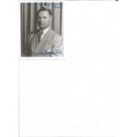 WW2 Rocket Scientist Dr Gerhard Reisig signed and dedicated 6 x 4 inch b/w photo. He was significant