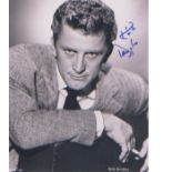 Kirk Douglas signed 10 x 8 inch photo. from Young Man with a Horn. Good Condition. All autographs