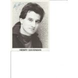 Henry Goodman signed 8x6 b/w photo. Fold through centre. Good Condition. All autographs are