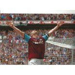 Kevin Nolan Football Autographed 12 X 8 Photo, A Superb Image Depicting The West Ham United