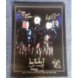 Hellraiser rare multi signed large 16x12 photo. This beautiful rare hand-signed large 16 inches x 12