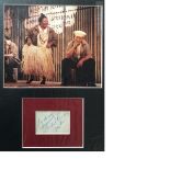 Bertice Reading actress autograph mounted with colour photo to an overall size of 16 x 12 inches.