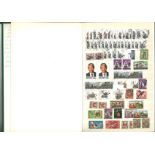 British commonwealth stamp collection in stockbook 15 pages. Includes South Africa, Ireland,