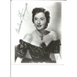 Barbara Stanwyck signed 10x8 black and white photo. July 16, 1907 - January 20, 1990) was an