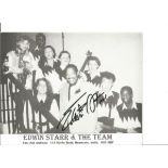 Edwin Starr signed 10x8 black and white photo. January 21, 1942 - April 2, 2003) was an American