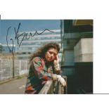 Georgia Barnes Singer Signed 8x10 Photo. Good Condition. All autographs are genuine hand signed