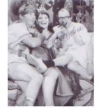 Morecambe and Wise Glenda Jackson signed 10 x 8 inch photo. signed by Jackson. Good Condition. All
