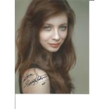 Sarah Madison signed 10x8 colour photo. Good Condition. All autographs are genuine hand signed and