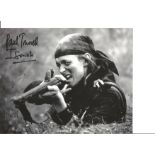 Rifleman Isaiah Tongue actor Paul Trussell Sharpe signed genuine 10x8 b/w photo. Good Condition. All