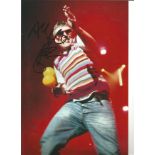 Happy Mondays single Signed 12 x 8 inch music photo. Good Condition. All autographs are genuine hand