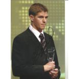 Football Steven Gerrard 12x8 signed colour photo. Good Condition. All autographs are genuine hand
