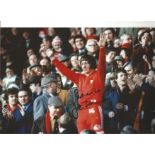 Jpr Williams Football Autographed 12 X 8 Photo, A Superb Image Depicting The Legendary Welsh Full-