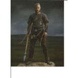 Travis Fimmel Vikings hand signed 10x8 photo. This beautiful hand signed photo depicts Travis Fimmel