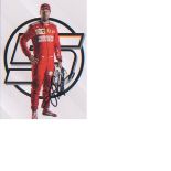 Sebastian Vettel - P/C sized picture. Good Condition. All autographs are genuine hand signed and