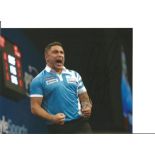 Gerwyn Price The Iceman Signed Darts 8x10 Photo. Good Condition. All autographs are genuine hand
