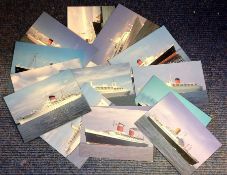 Postcard Collection set of 16 After the Battle Historic Ships includes ships such as Canberra, Queen