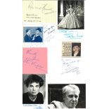 Assorted signed collection. Assortment of photos and signature pieces. Some of names included are