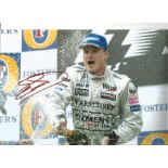 David Coulthard Motor Racing Signed 12 x 8 inch sport photo. Good Condition. All autographs are