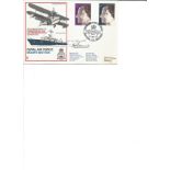 Double signed 1972 Silver Wedding Official Forces FDC cat £40, with rare BFPS postmark. RAF
