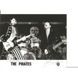 The Pirates signed 10x8 black and white photo. Good Condition. All autographs are genuine hand