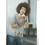 Xfactor singer Jamie Archer signed 12x8 colour music portrait photo. Music Autograph. Good