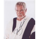 Sir Derek Jacobi signed 10 x 8 inch photo. in character from Gladiator. Good Condition. All