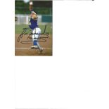 Olympics Lisa Fernandez 6x4 signed colour photo of the Triple Olympic gold medallist in Softball for