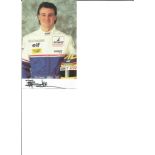 Mark Blundell Signed Formula One Photo. Good Condition. All autographs are genuine hand signed and