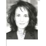 Lesley Joseph signed 10x8 black and white photo. English actress and broadcaster, best known for