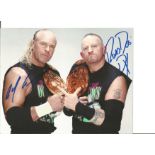 Blowout Sale! The New Age Outlaws WWF Wrestling hand signed 10x8 photo. This hand signed photo