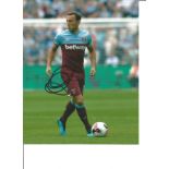 Mark Noble Signed West Ham 8x10 Photo. Good Condition. All autographs are genuine hand signed and
