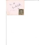 Kenneth Griffith signed album page. 12 October 1921 - 25 June 2006) was a Welsh actor and