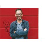 David Baddiel Comedian Signed 8x10 Photo. Good Condition. All autographs are genuine hand signed and