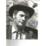 Eli Wallach signed 10x8 black and white photo. December 7, 1915 - June 24, 2014) was an American