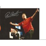 Eric Bristow The Crafty Cockney Signed Darts 8x10 Photo. Good Condition. All autographs are