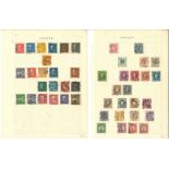 Scandinavian stamp collection on 27 loose album pages. Good Condition. All autographs are genuine