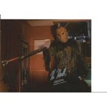 Blowout Sale! Kane Hodder Friday 13th hand signed 10x8 photo. This beautiful hand signed photo is