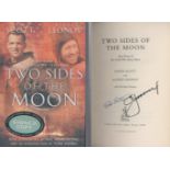 Dave Scott & Alexei Leonov Two Sides of the Moon. Very scarce double signed hardback copy of the