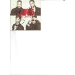 JLS signed CD insert for Evolution. CD included. Good Condition. All autographs are genuine hand