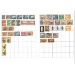 British Commonwealth stamp collection on 26 sheets. Includes Cyprus, Malta, Rhodesia and more.